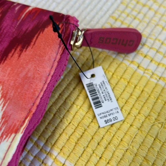 Chico’s Be Bold Ikat Large Tote Bag NWT!!